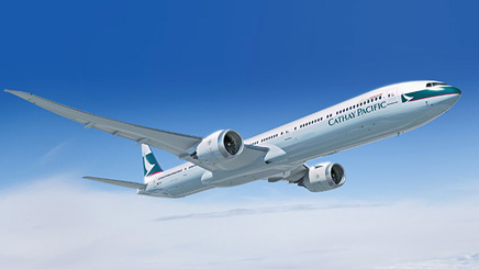 Avion compagnie Cathay Pacific