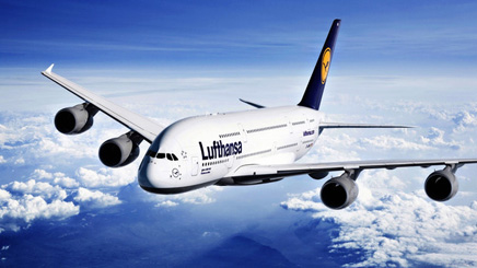 Avion compagnie Lufthansa