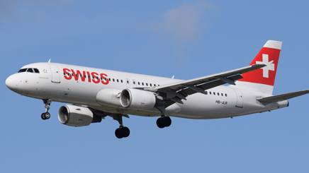 Avion compagnie Swiss Air