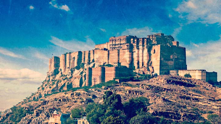 Jodhpur ville bleue du Rajasthan