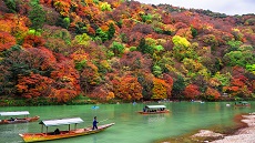 Kyoto-Rivière-Hozu-Arashiyama