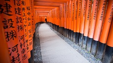 Temple Fushimi Inari Taisha au sud de Kyoto