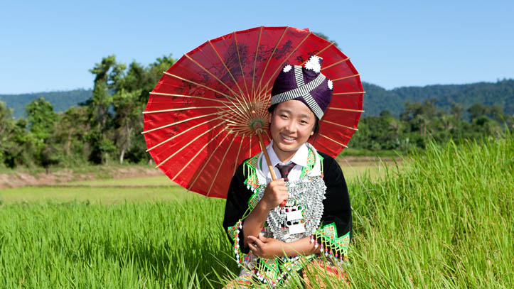 Laos portrait minorité ethnique