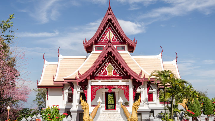 Temple bouddhiste à Mae Salong
