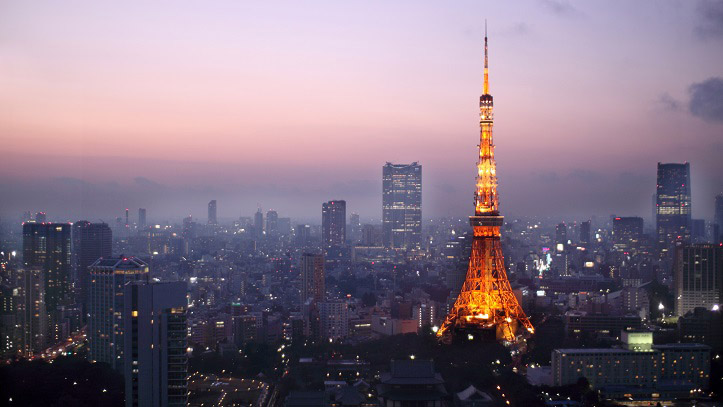 Tokyo Tower vue nuit