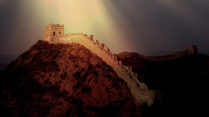 une des sept merveilles du monde la muraille de chine