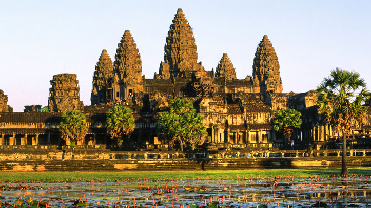 Le mythique temple d’Angkor Wat, l’un des symboles du Cambodge et de Siem Reap !