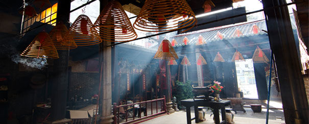 Temple chinois à Macao