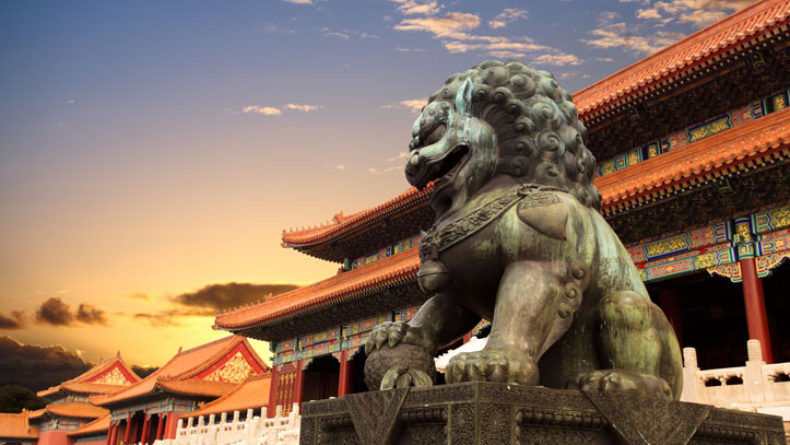 Visiter la Cité Interdite au coucher de soleil, Pékin