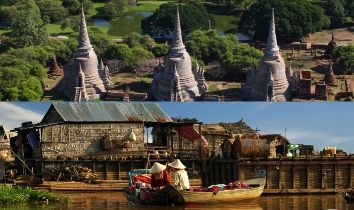 Combine Thailande et Cambodge liste