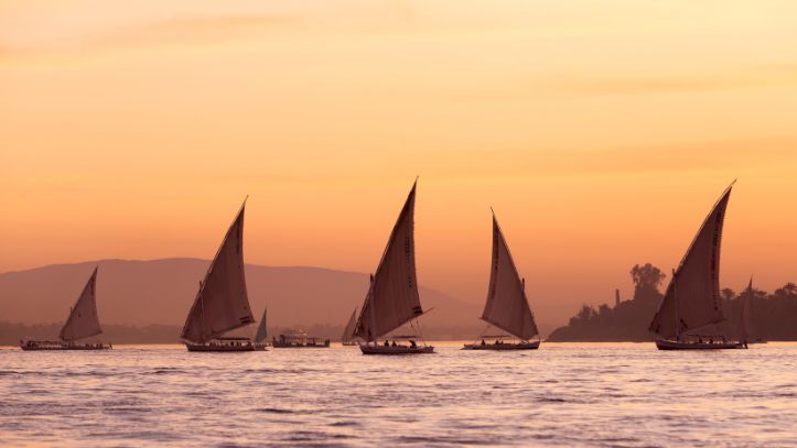 egypte-felouque-nil-coucher-soleil