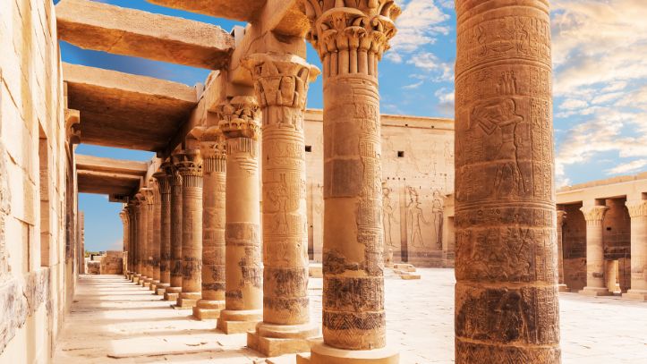 egypte-philae-colonne