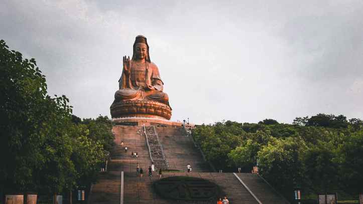 fosha-statue-bouddha-vue-chine