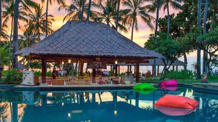 Holiday resort Lombok piscine