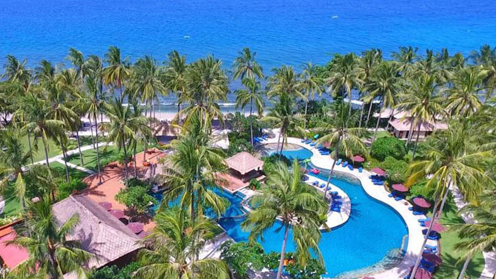 Holiday resort Lombok vue