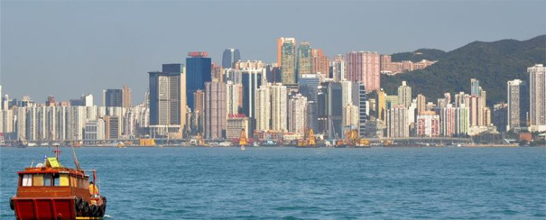 Traversée de la Baie de Victoria, Hong Kong