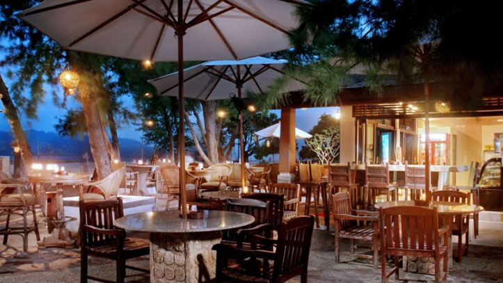 Hotel villa Ombak restaurant