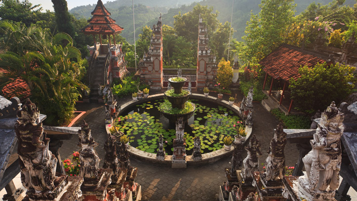 indonésie Bali temple Banjar