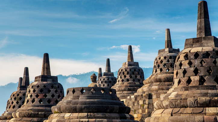 Indonesie Java Yogyakarta Borobudur
