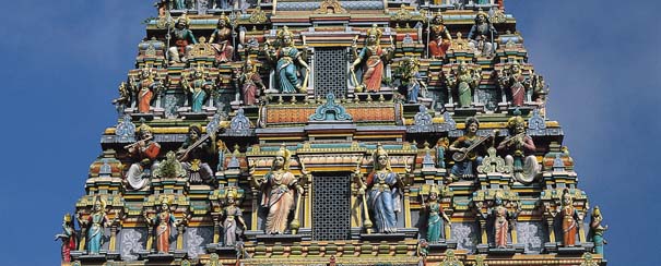 Kuala Lumpur: temple hindou sri mahamariamman