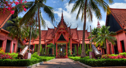Musée National à Phnom Penh, Cambodge