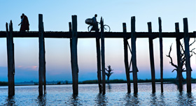 Pont U Bein, Birmanie