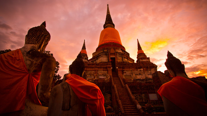 thailande temple ayutthaya