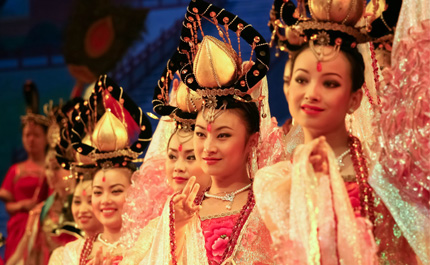 Danseurs chinois Xian