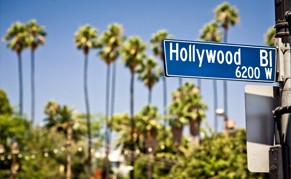 USA Los Angeles Hollywood panneau