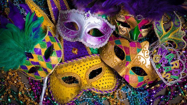 Lousiane New Orleans Carnaval Masques