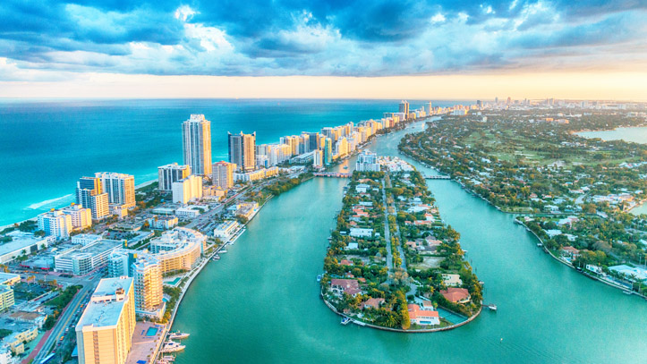 Miami Beach Skyline