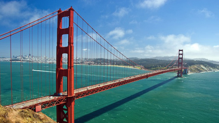 San Francisco Golden Gate Baie Alcatraz