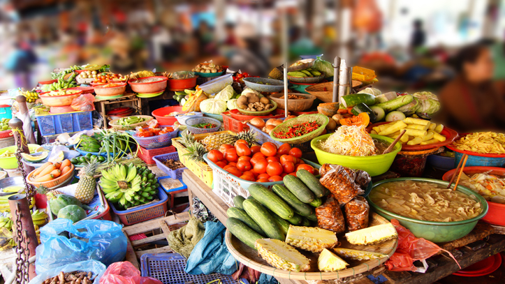 Vietnam Hoi An marché légumes