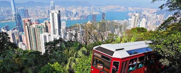 Vue sur Hong Kong du Pic Victoria