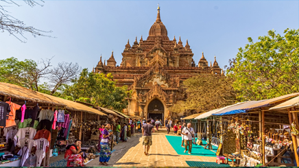  Birmanie Bagan temple Htilominlo 