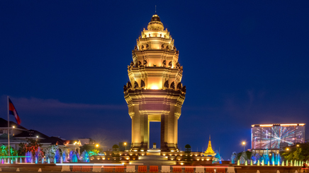  Monument indépendance Phnom Penh 