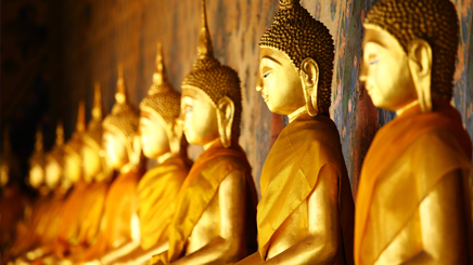  Thailande bouddha or 
