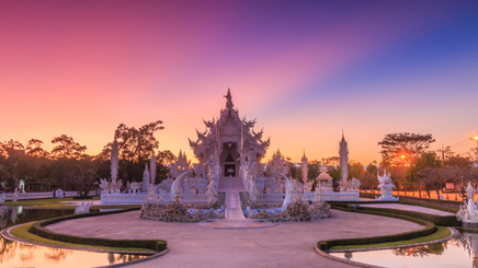  Thailande Chiang Rai temple blanc wat rong khun 